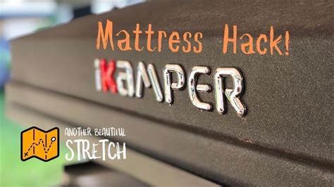 Ikamper Mattress Hack For More Room Youtube