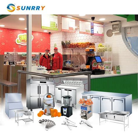 3D Design Juice Bar Kiosk Milk Tea Shop Equipments Bubble Kiosk Bar