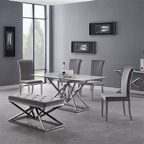 Modern Glass Dining Table