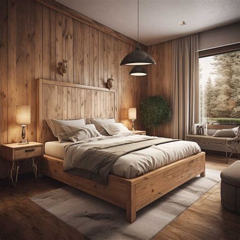 Exploring The Versatility Of Wooden Bedroom Interior Design • 333