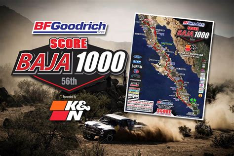 El Mapa Gps Y Las Ubicaciones Para Ver La Baja 1000 2023 Todo Lo Que