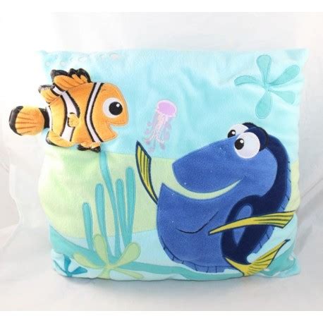 Coussin Poisson Nemo Disneyland Paris Le Monde De Nemo Dory Bleu Ca