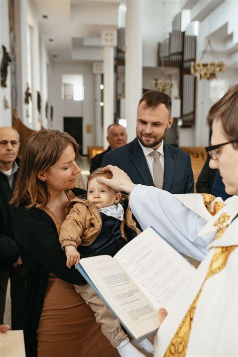 Reportaż z chrztu świętego Warszawa Ewelina Ścigan Fotografia