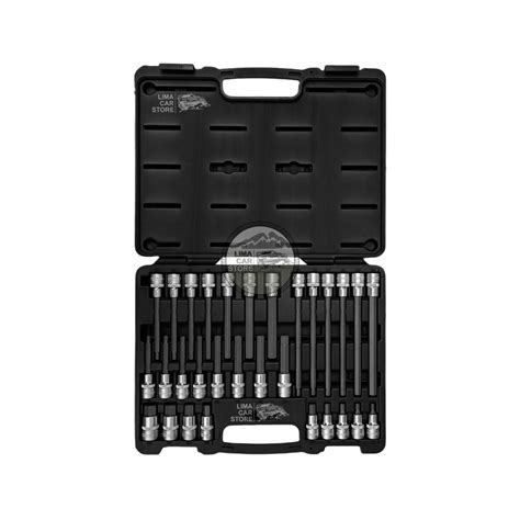 Ripley Set Maleta Tooltech De Dados Hexagonal Allen Encastre