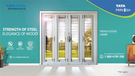 Tata Pravesh Doors And Windows With The Strength Of Steel And