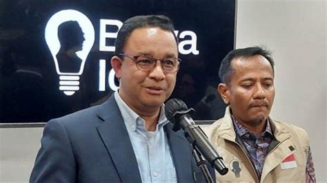 Anies Respons Kedekatan Prabowo Dan Ganjar Dengan Presiden Jokowi