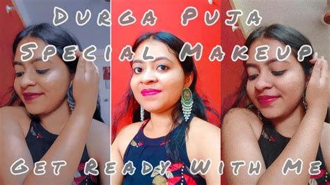 Simple Easy Makeup For Durga Puja Durga Puja Makeup Look Book Get