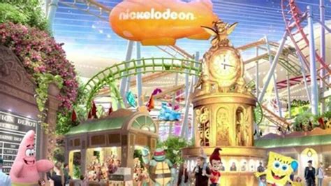 Nickelodeon Opening Theme Park That Includes A Brand New Spongebob Ride ...