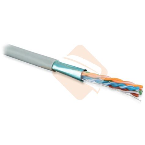 Кабель экранированный внутренней прокладки FTP 4 пары, категория 5e, Ø ...