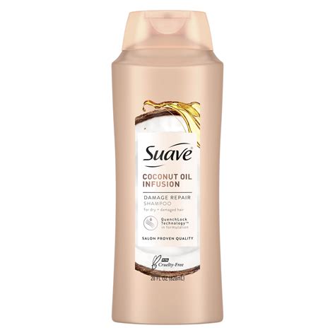 Suave Professionals Coconut Oil Infusion Damage Repair Shampoo pH ...