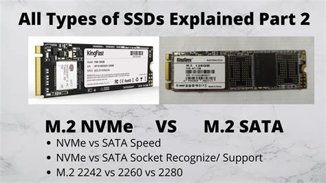 All Types Of Ssd Explained Part 2 M2 Sata Vs M2 Nvme Single Cut