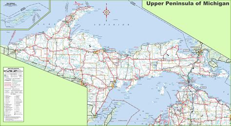 Road Map Of Michigan Highways Secretmuseum