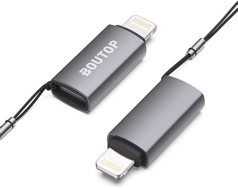 simbolo investigatore in realtà adattatore da lightning a usb c