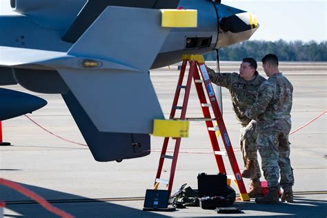 Total Force Teamwork Lands Mq Reaper For First Time At Shaw Shaw