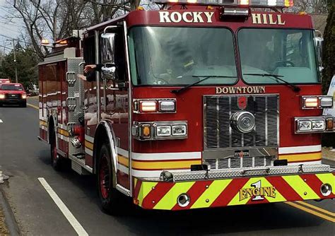 Police Rocky Hill Road Reopens After Structure Fire