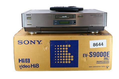 Sony Ev S E Video Hi Cassette Recorder Boxed Vcrshop