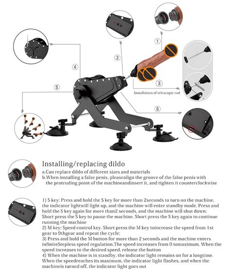 Black Version Sexy Machine Gun With Silicone Dildo Toys Sex Adult Buy Sex Machine Vibrator Sex