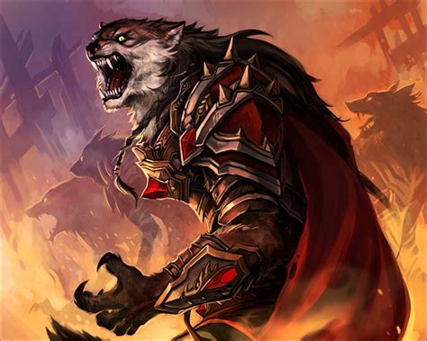 Fantasy Werewolf Art - 1280x1024 Wallpaper - teahub.io