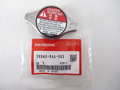 Genuine Oem Honda Acura Raa Radiator Cap Ebay