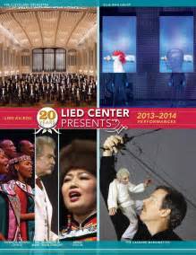 Lied Center of Kansas 2013-14 Performance Series Brochure by Lied ...