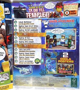 Se Produkter Som Liknar Lego Ninjago Tidning Nr P Tradera