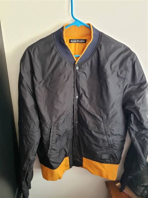 Acne Studios Reversible Mill Face Bomber Grailed