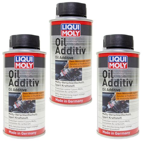 ÖL Additiv MoS2 Schutz Zusatz LIQUI MOLY 1011 3x125 ml online im , 24,49