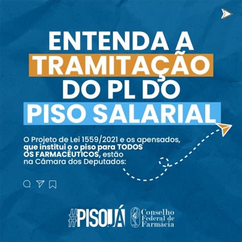 Entenda a tramitação do PL do piso salarial do farmacêutico CRF