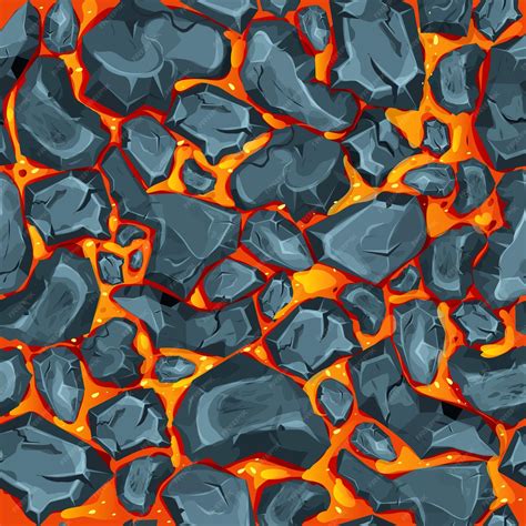 Seamless Lava Texture