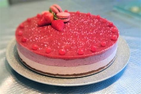 Recette de Bavarois à la fraise sur biscuit speculoos