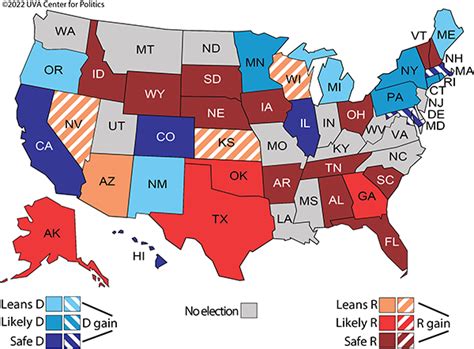 Final Ratings for the 2022 Election - Sabato's Crystal Ball