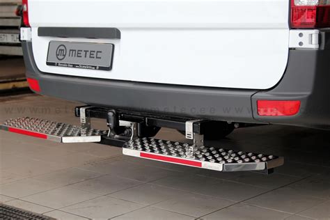 Marche Pieds Double L En Inox Pour Renault Trafic Sur Attelage