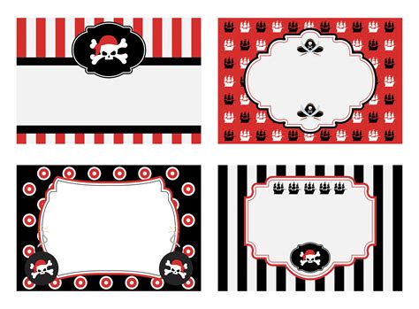 Free Printable Pirate Party Decorations