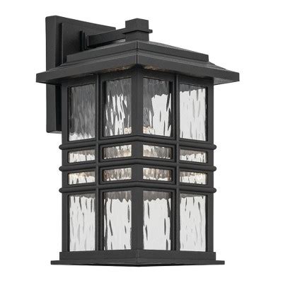 Kichler Lighting Beacon Square 1 Light Wall Light In Textured Black