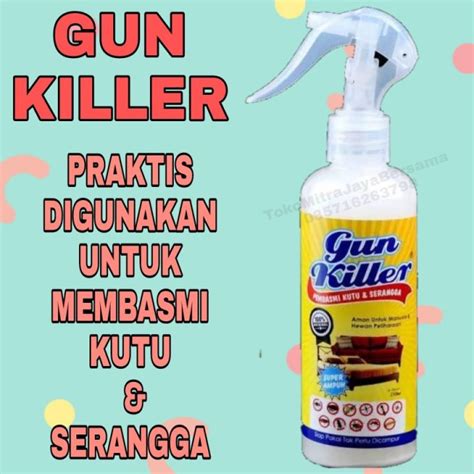 Gunkiller Pembasmi Kutu Kasur Sofa Busuk Tumbila Tungau Serangga Gun