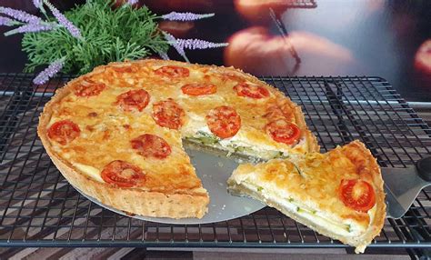 Französische Zucchini Tarte Melanie Pförtsch Leckeres mit Pampered Chef