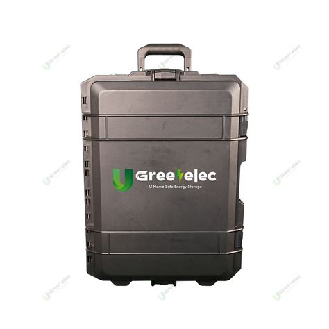 U Greenelec Moving Easily With Trolley Wheels And Telescopic Rod