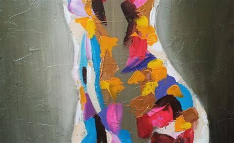 Nude Oil Painting Nude Woman Painting Tasteful Erotic Art Etsy