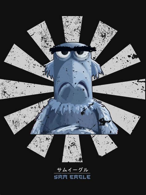 The Muppets Sam Eagle T Shirt For Sale By Phoebe Lolie Redbubble