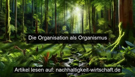 Wie Funktioniert Eine Organisation Wie Ein Lebendiger Organismus