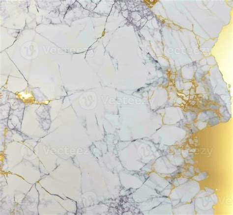 White Stone Marble Texture with Golden Strokes 33342083 Stock Photo at ...