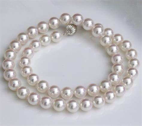 Huge Aaaaa Mm Natural South Sea Genuine White Round Pearl Necklace