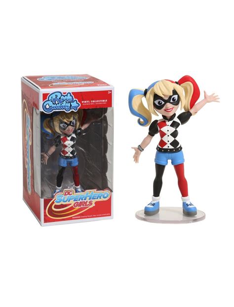 Funko Dc Comics Rock Candy Dc Super Hero Girls Harley Quinn Vinyl Figure Hot Topic