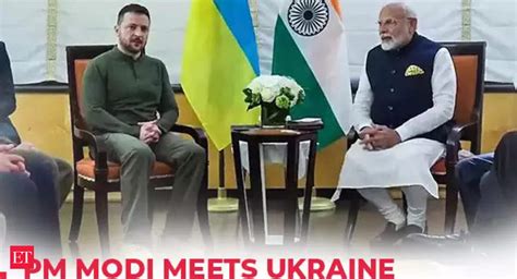 Pm Modi Pm Modi Meets Ukraine President Zelenskyy In New York