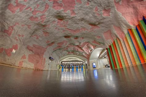 Riding the Tunnelbana – the painted caves of the Stockholm Metro – I ...