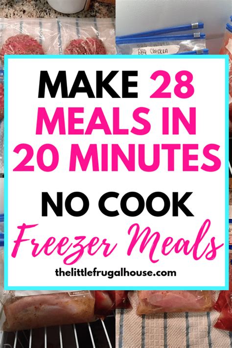 Monthly Freezer Cooking Plan Make 111 Meals In 3 Hours