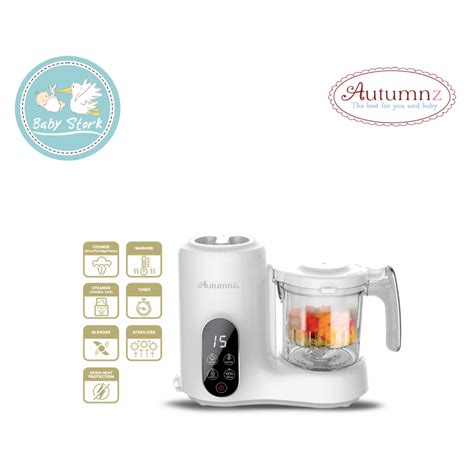 Autumnz Double Tier Multifunctional Baby Food Processor Baby Stork