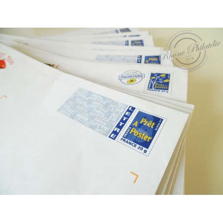 France Lot De Prets A Poster Compos De Enveloppes Pour Un Envo