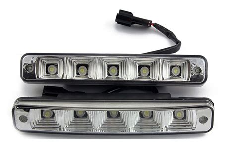 ŚWIATŁA DO JAZDY DZIENNEJ 5 LED HOMOLOGACJA DRL 6746200410