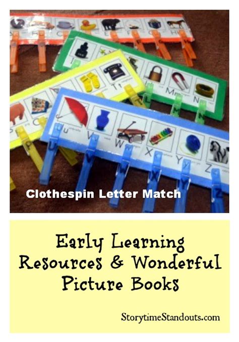 Clothespin Letter Match Improve Fine Motor Skills Teach The Alphabet